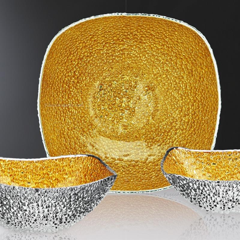 thilia argenti bowl pebbles gold