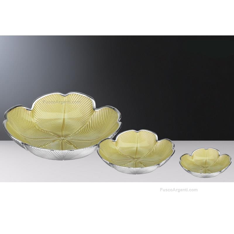 thilia argenti bowl cloverleaf pearly gold