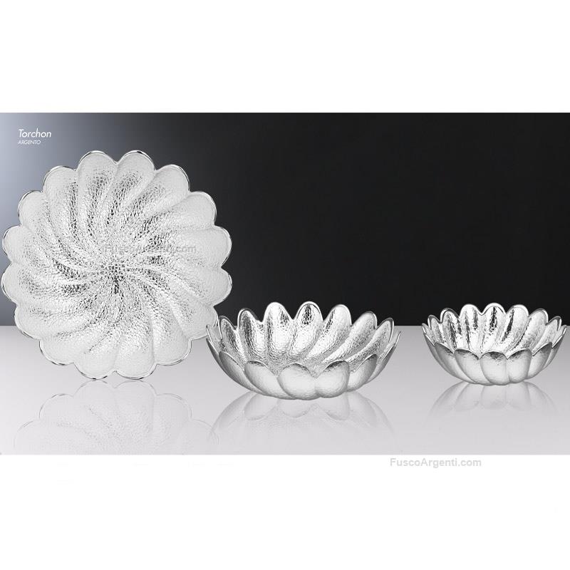 thilia argenti bowl torchon silver