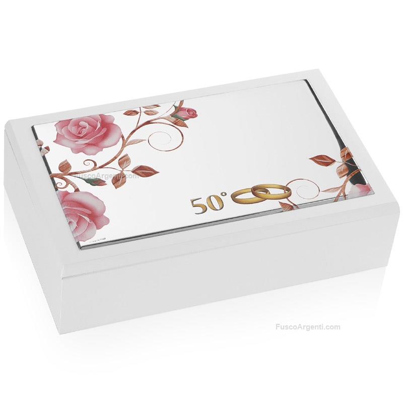 thilia argenti jewelry case roses anniversary