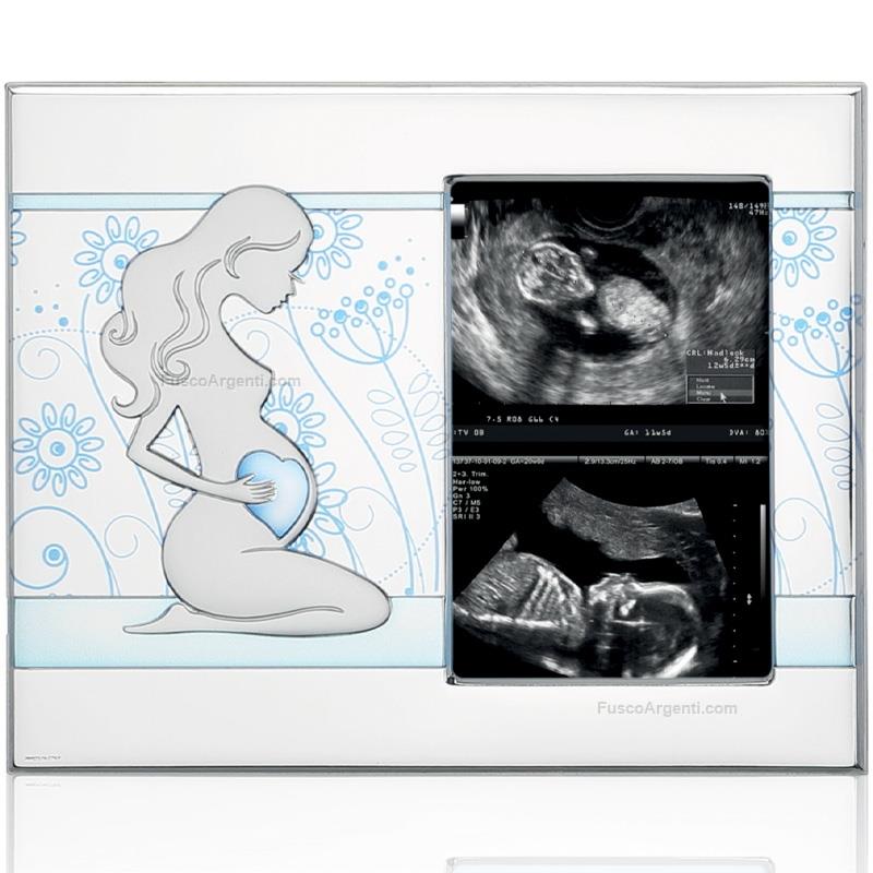 thilia argenti photoframe sweet birth light blue