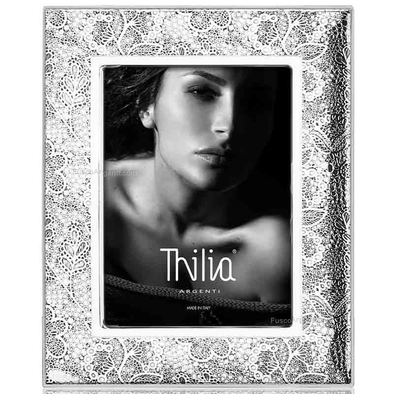 thilia argenti photoframe merletti burnished