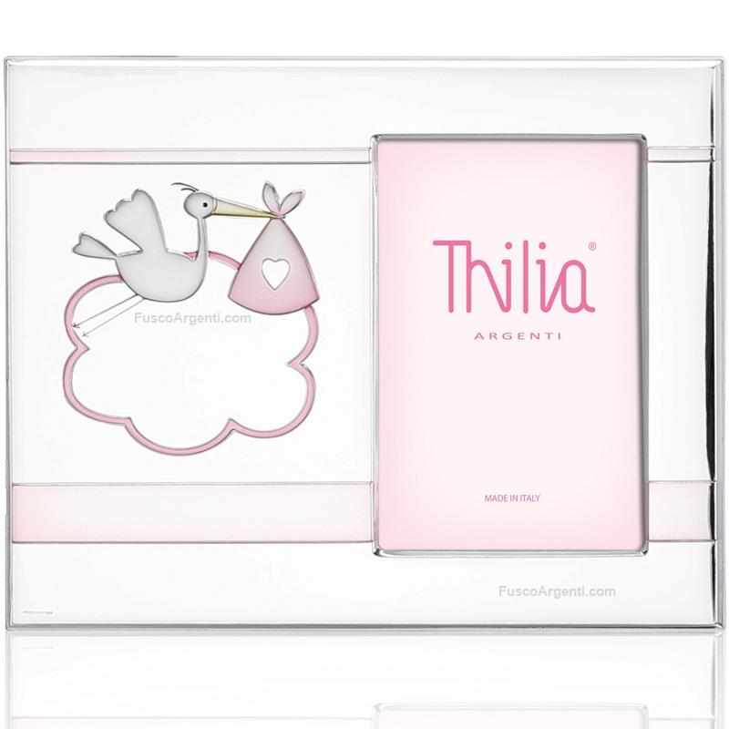 thilia argenti photoframe stork pink