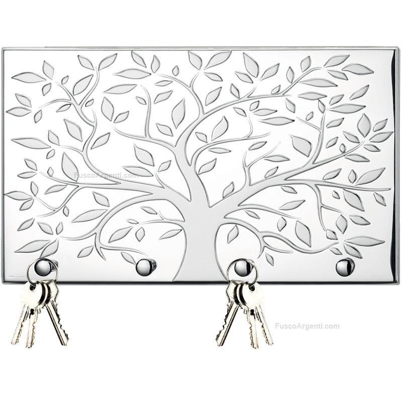 thilia argenti wall key holder tree of life