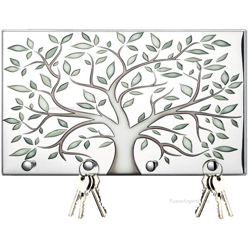thilia argenti wall key holder tree of life