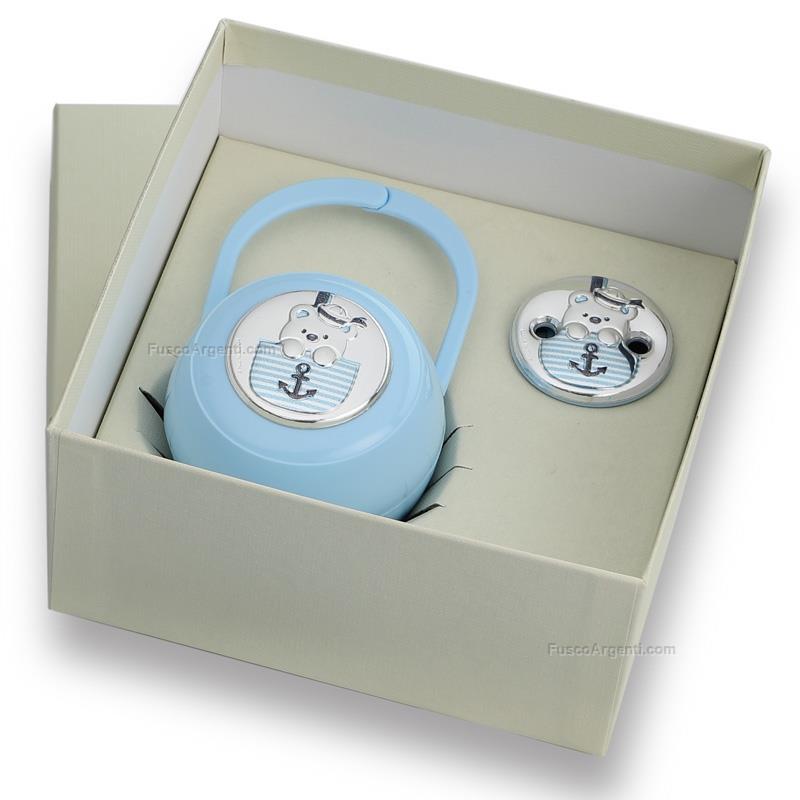 thilia argenti set ciuccio orsetto