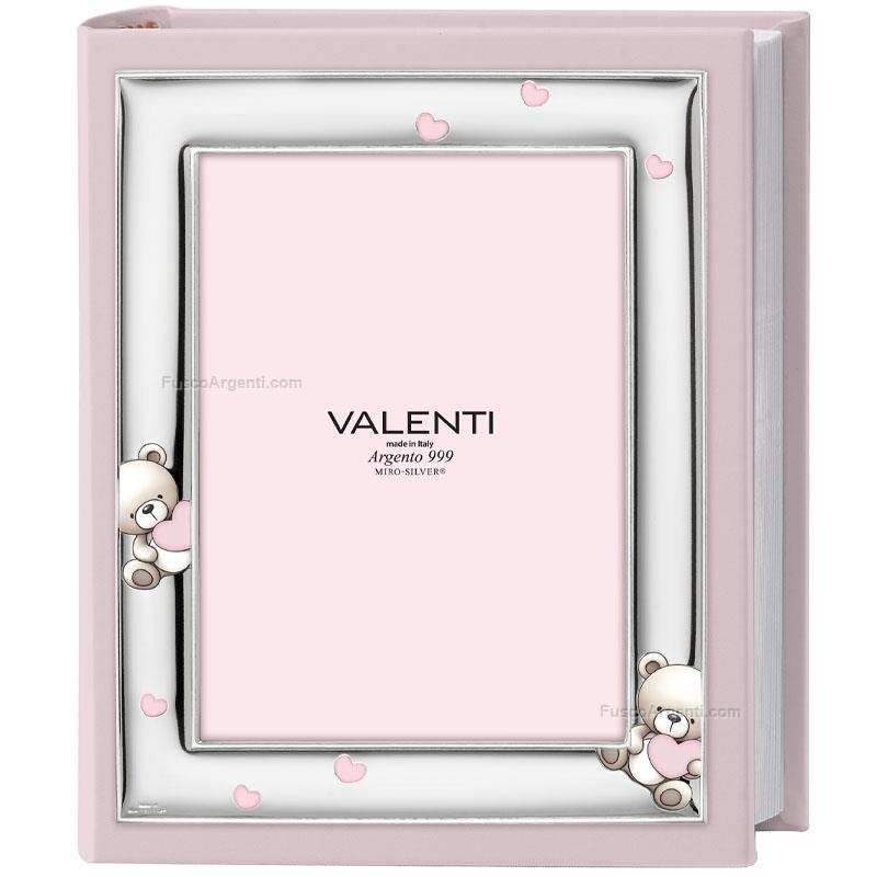 valenti & co. baby photo album teddy bear