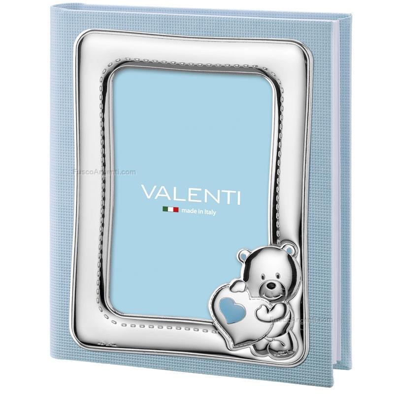 valenti & co. photo album bear with heart