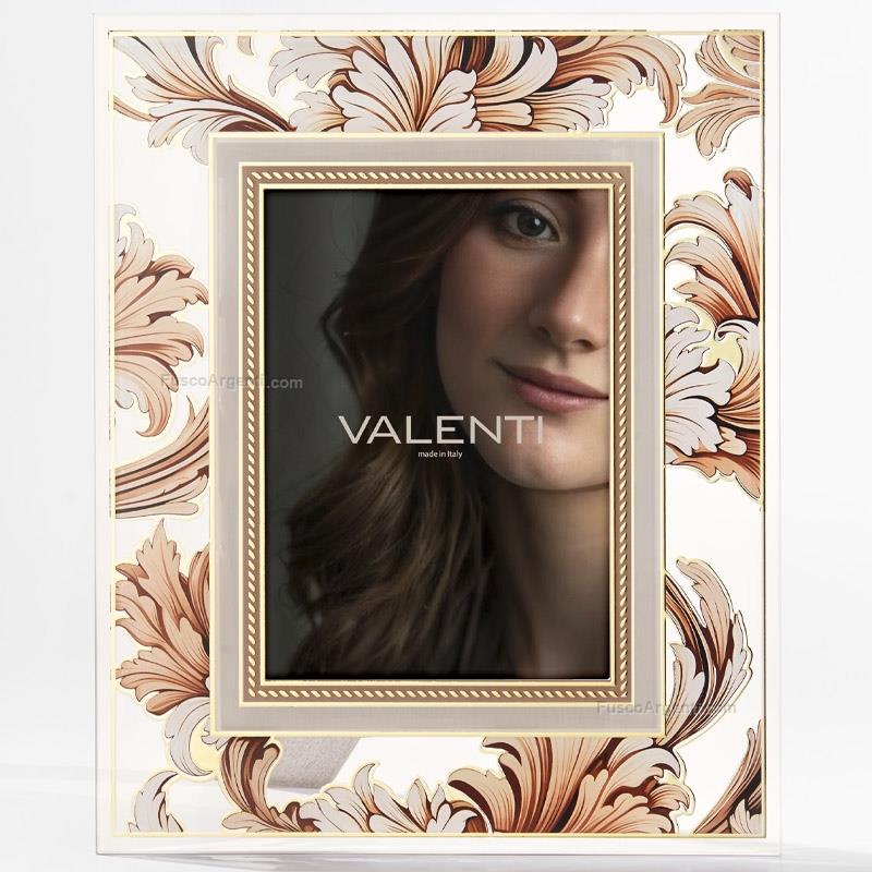 valenti & co. photoframe baroque leaves