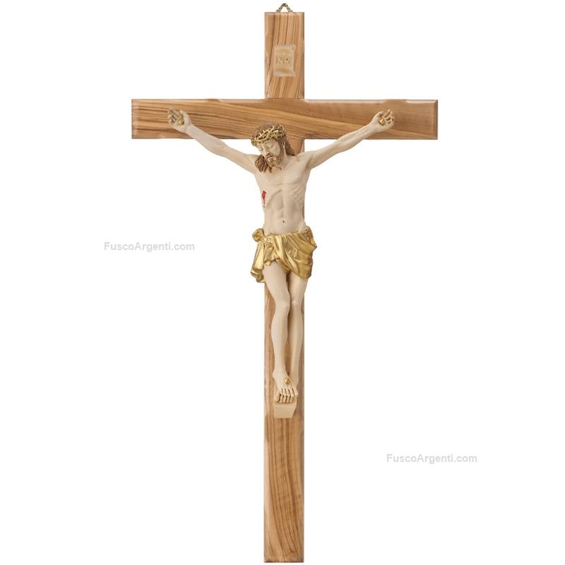 valenti & co. painted crucifix