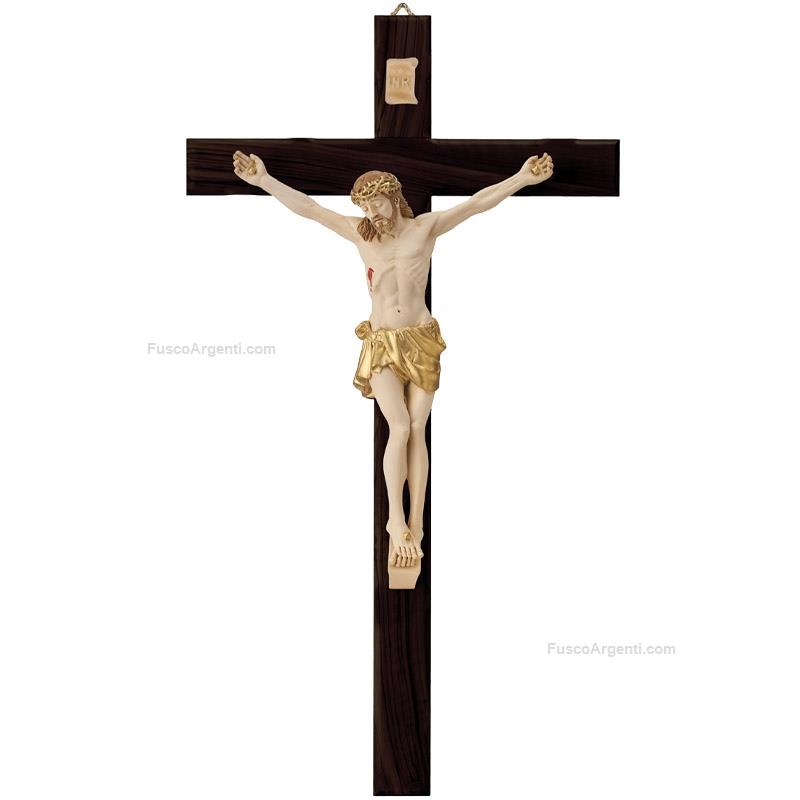 valenti & co. painted crucifix
