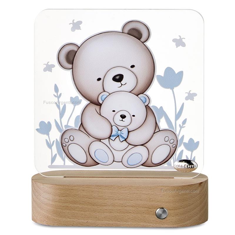 valenti & co. led table lamp teddy bear