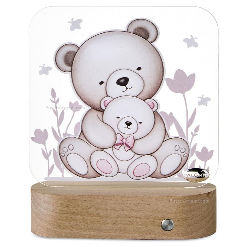 valenti & co. led table lamp teddy bear