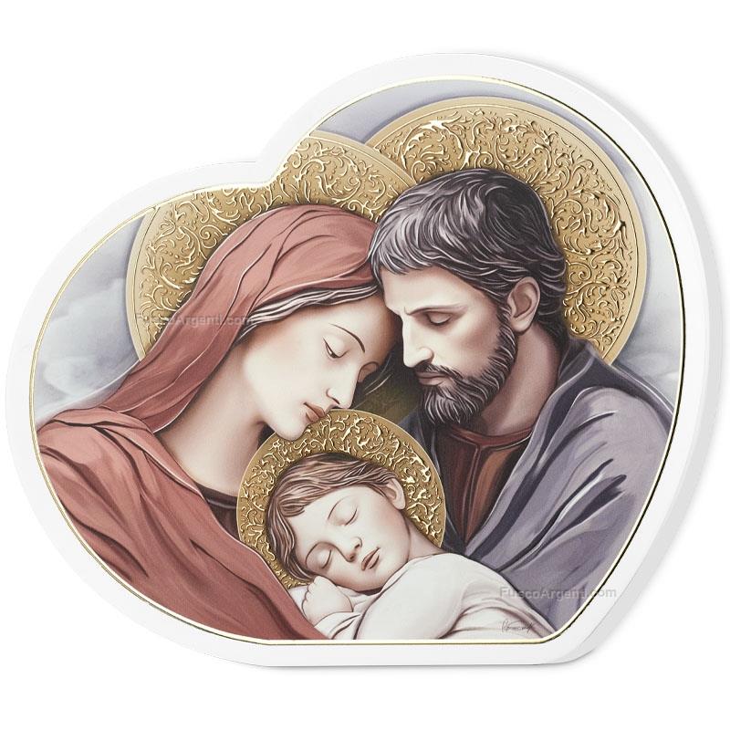 valenti & co. heart panel holy virgin with child