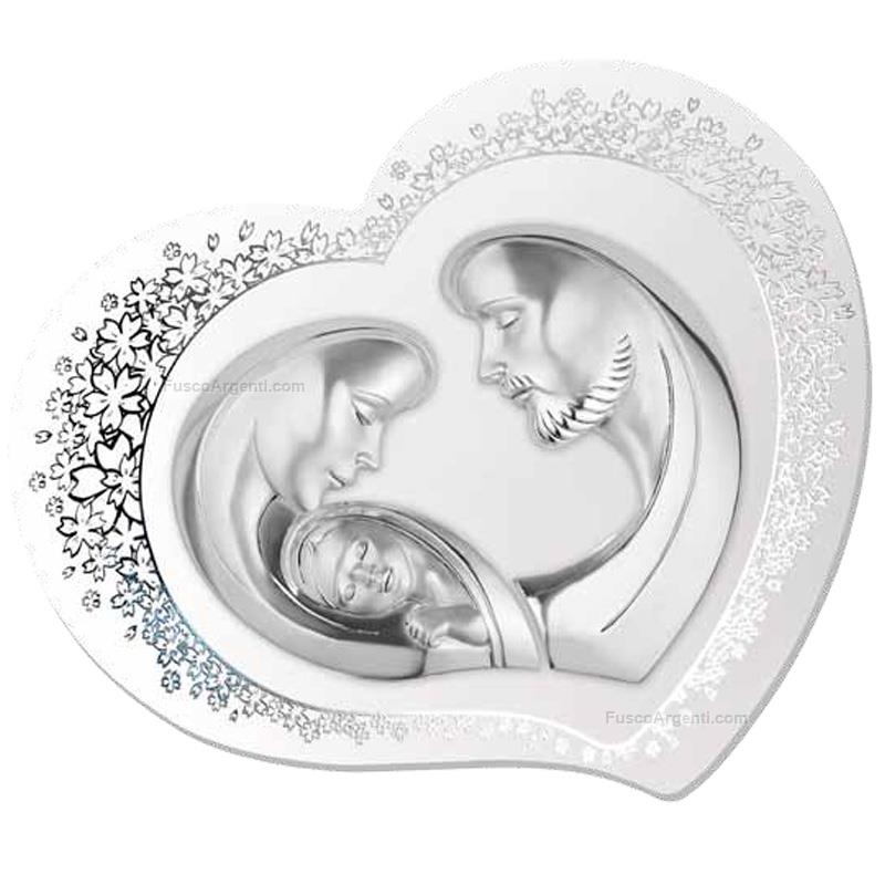 valenti & co. heart panel with holy family