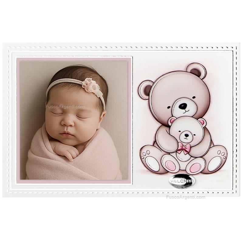 valenti & co. photoframe panel teddy bear
