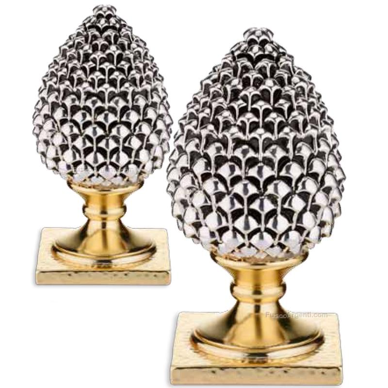 valenti & co. silver pine cone