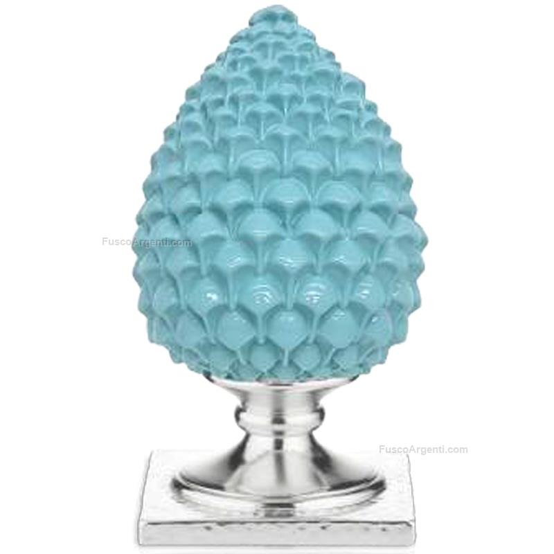valenti & co. light blue pinecone
