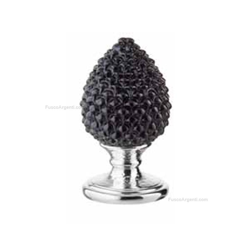 valenti & co. mini pinecone silver base
