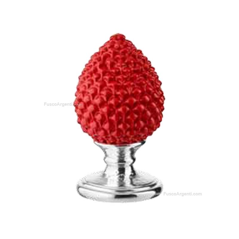 valenti & co. mini pinecone silver base