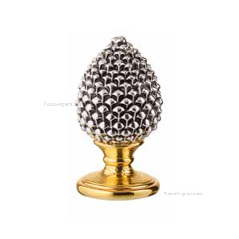 valenti & co. mini pinecone golden base