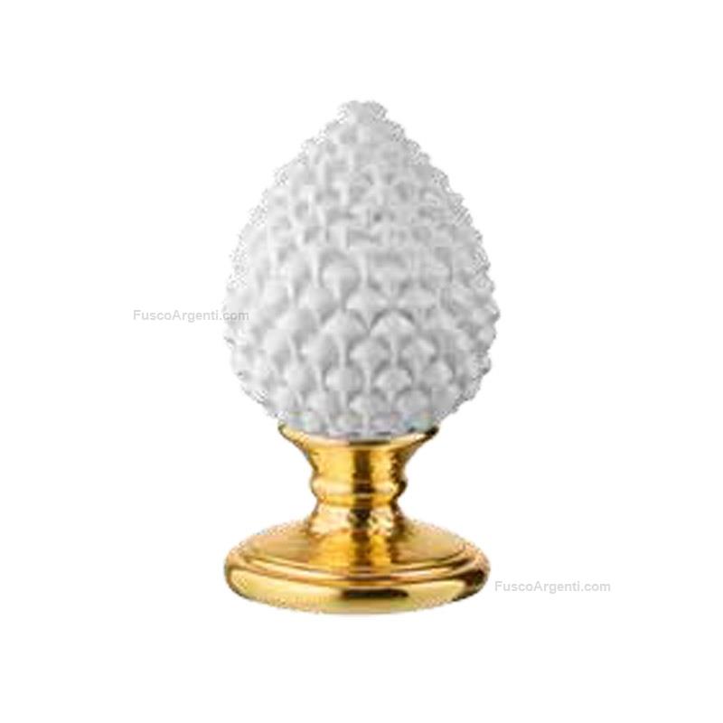 valenti & co. mini pinecone golden base
