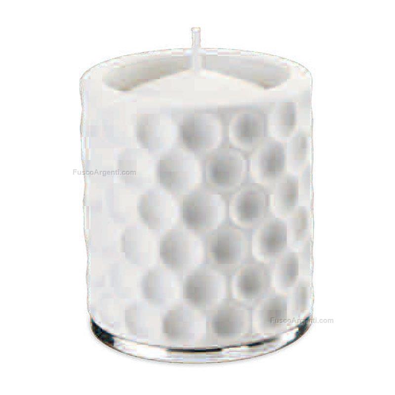 valenti & co. porta candela base argento