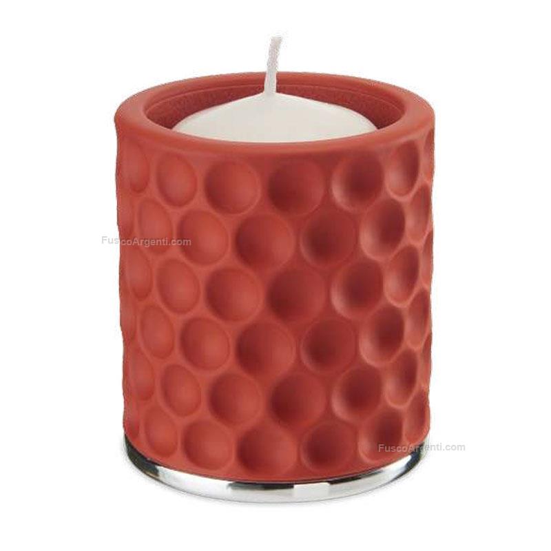 valenti & co. porta candela base argento