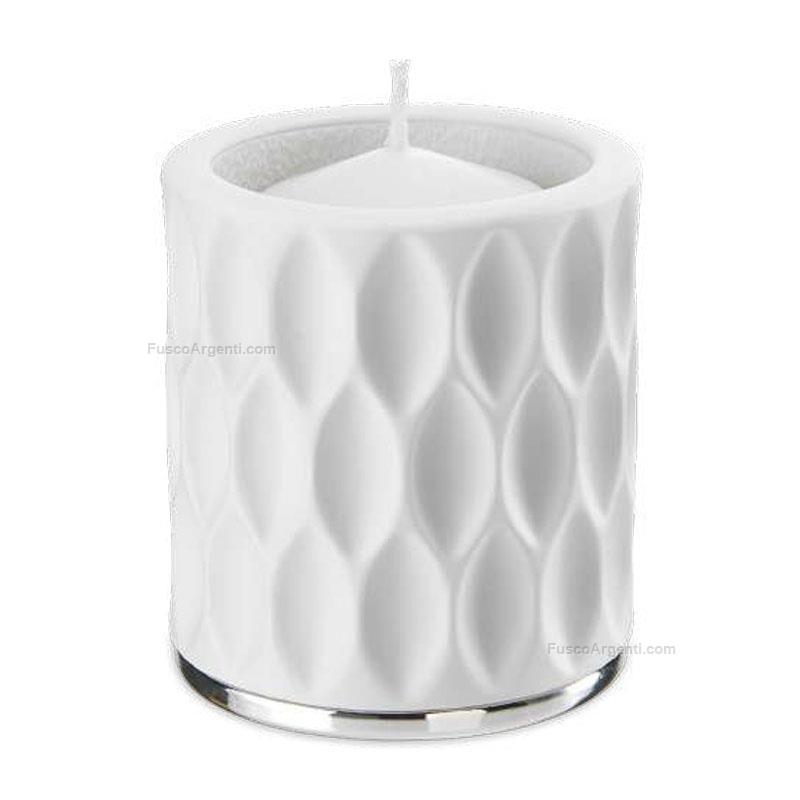 valenti & co. porta candela base argento