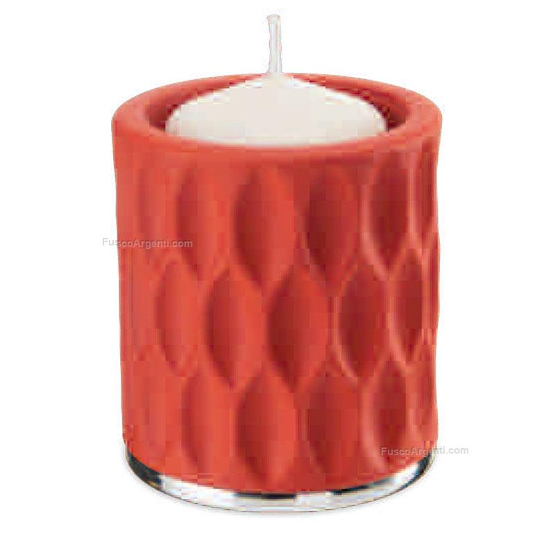 valenti & co. porta candela base argento