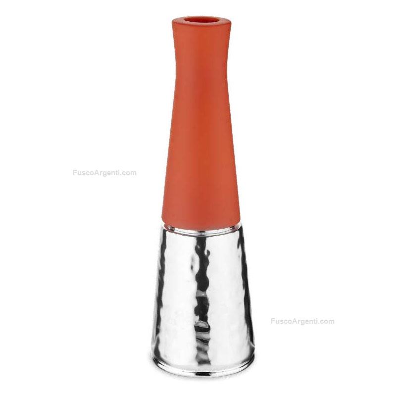 valenti & co. porta candela base argento