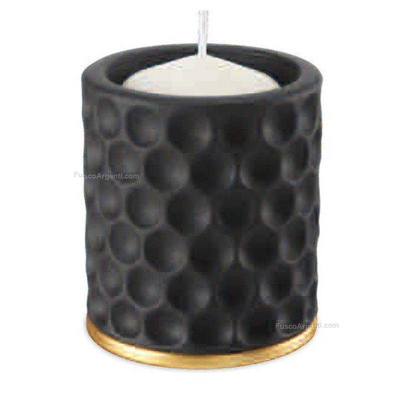 valenti & co. porta candela base oro