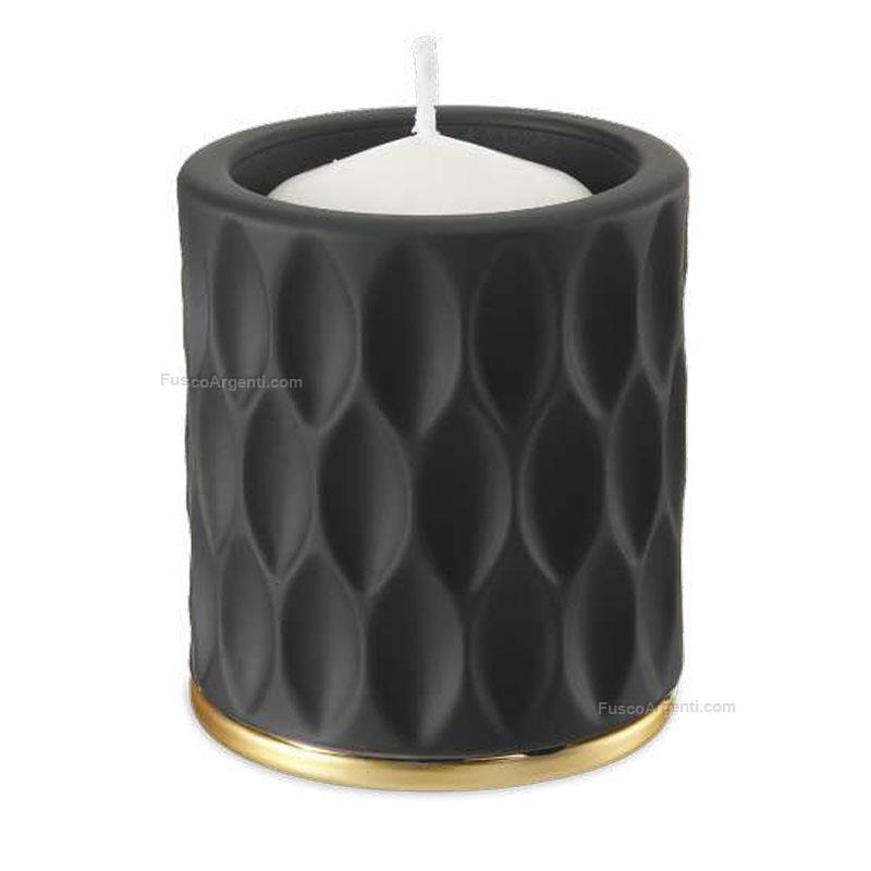 valenti & co. porta candela base oro