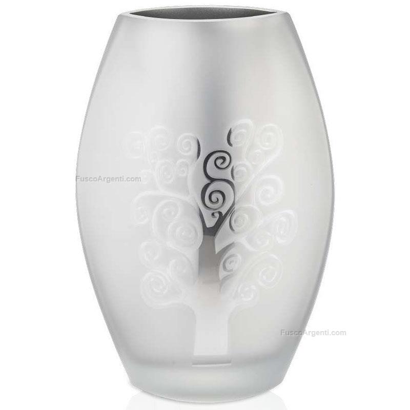 valenti & co. vaso in cristallo albero