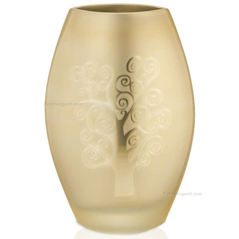 valenti & co. vaso in cristallo albero