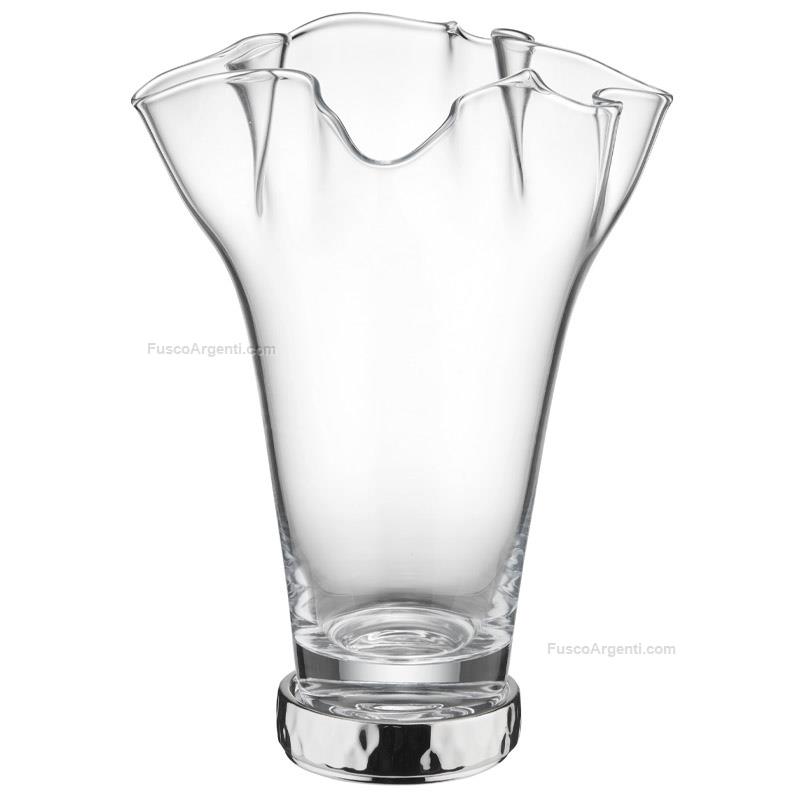 valenti & co. vaso in cristallo