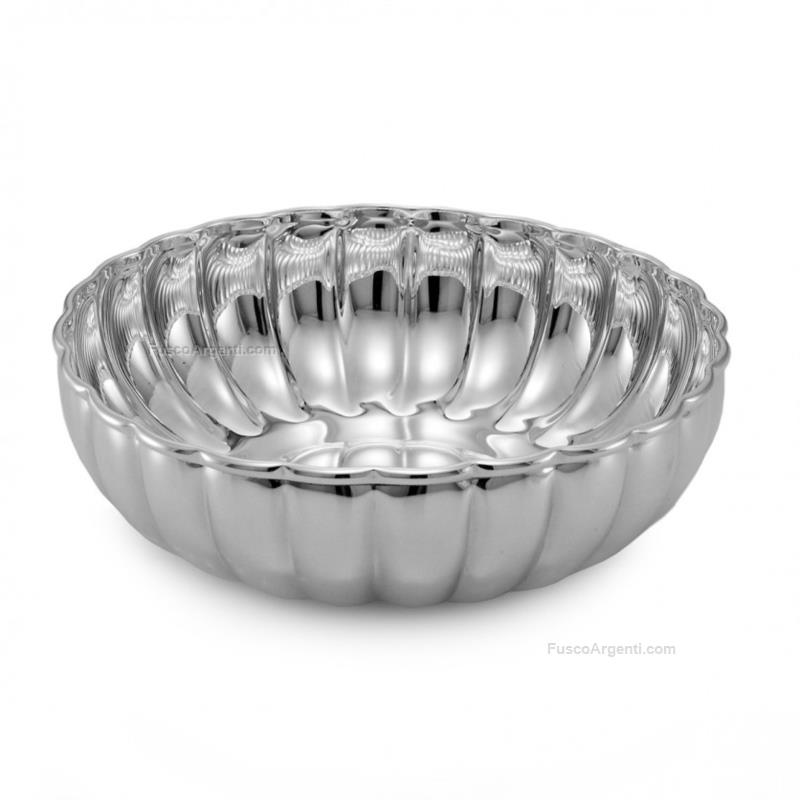 zaramella oval silver bowl