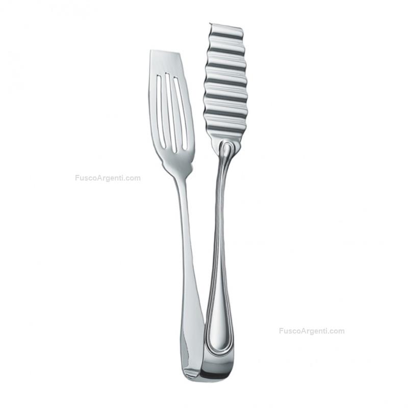 zaramella silver asparagus tongs