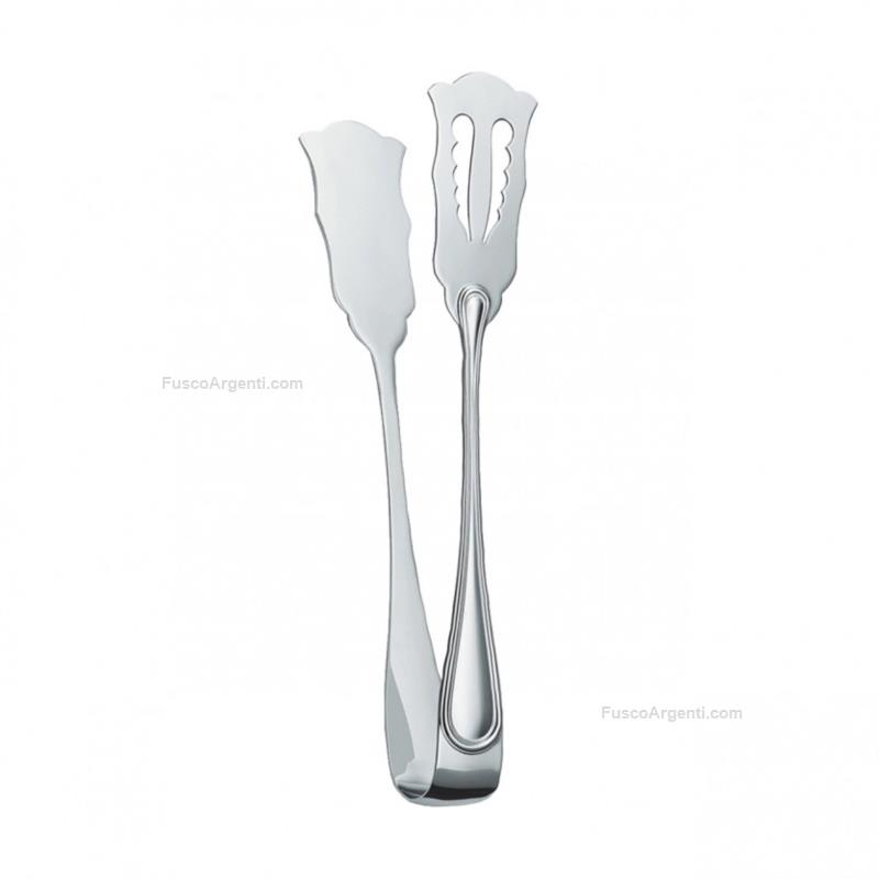 zaramella silver pastries tongs