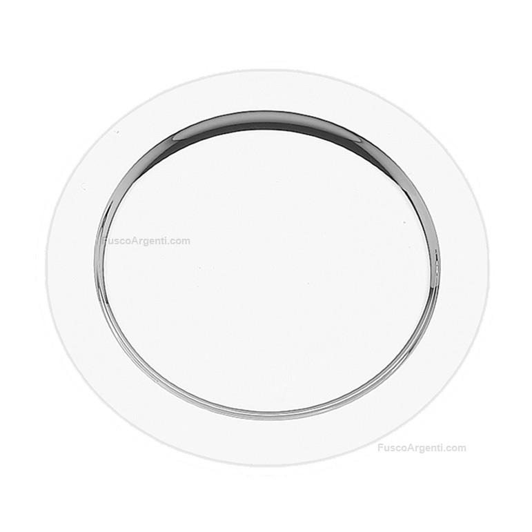 zaramella silver cake plate