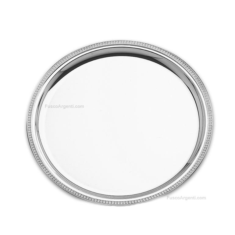 zaramella silver cake plate