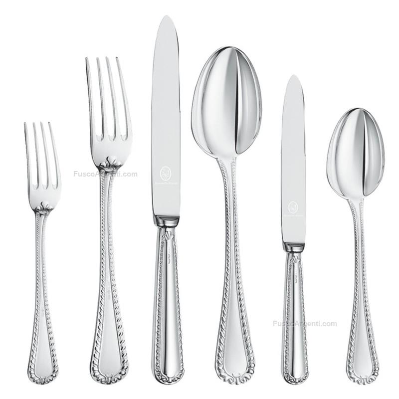 zaramella cutlery complete set queen anne style
