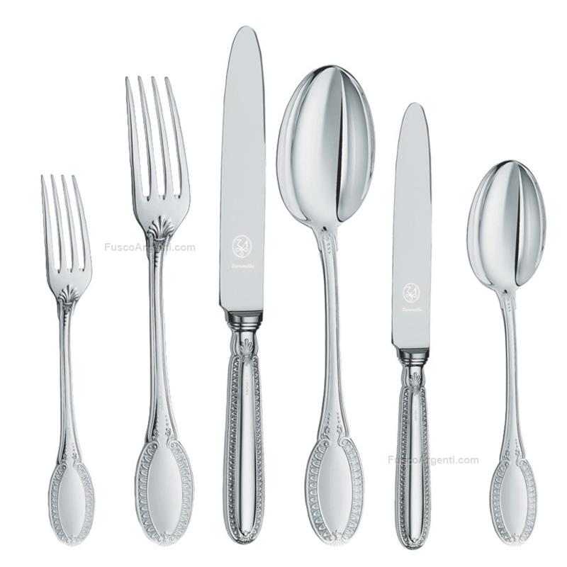 Kit 9 Custodie Per Posate Argento | Velluto Italiano | Organizer Per Cucchiai, Forchette, Coltelli, Cucchiaini
