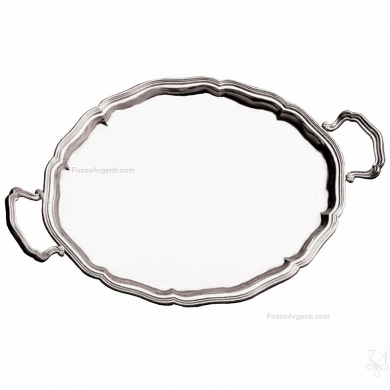 zaramella oval silver tray 700