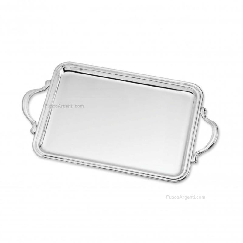 zaramella rectangular silver tray